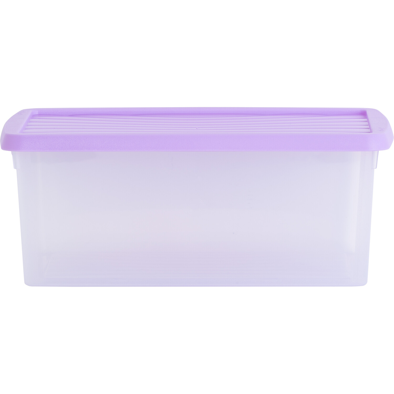 Single 9L Storage Box with Clip On Lid in Assorted styles Image 3