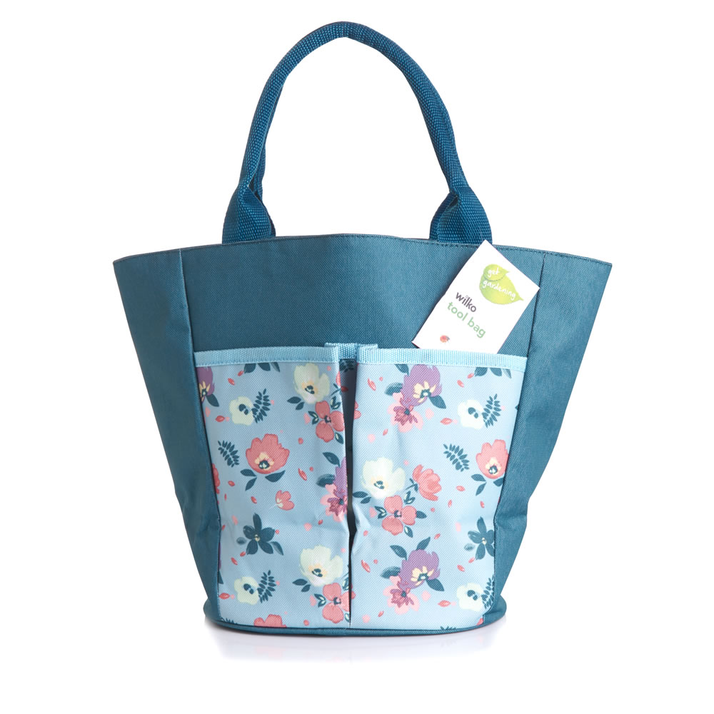 Wilko Garden Tool Bag Flower Design Image