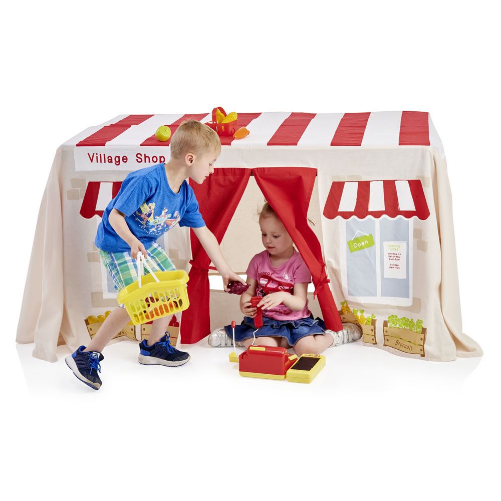 Wilko Over The Table Shop Play Tent Image 1
