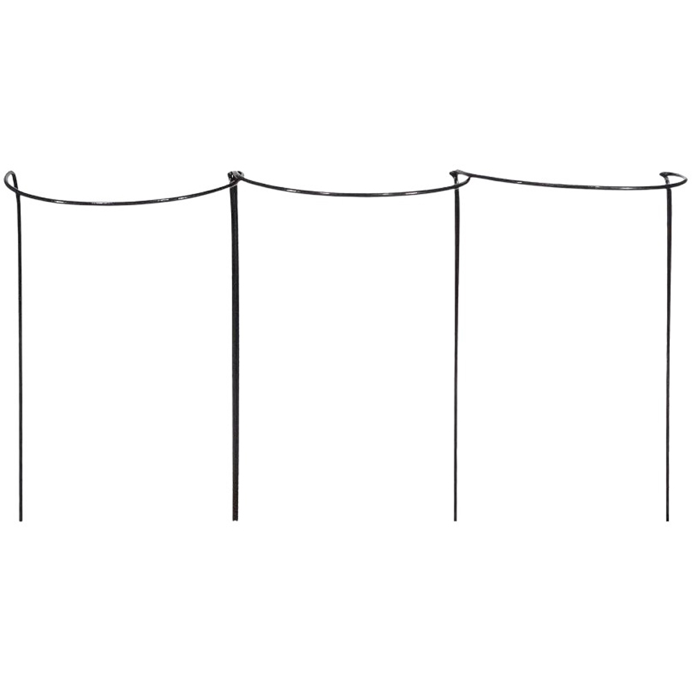 Garden Pride Green Low Plant Support Bow 9 Pack Image 4