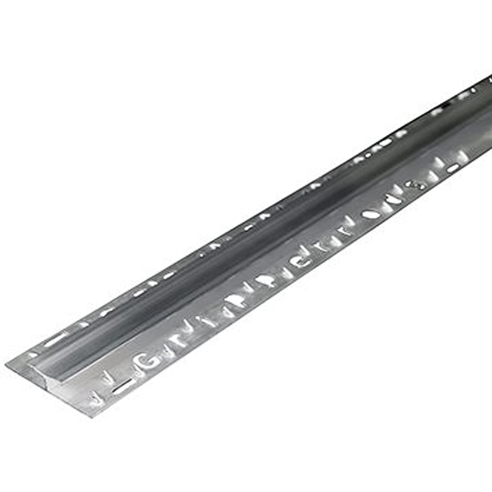 Gripperrods M30A Silver Aluminium Dual Edge Heavy-Duty Door Threshold Bar Trim with Gripper 90cm Image 1