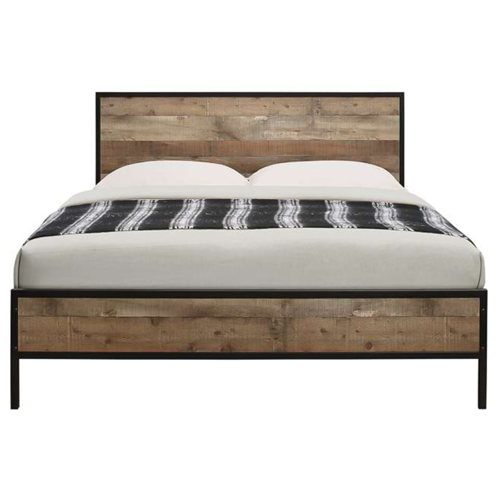 Urban Double Brown Bed Image 3