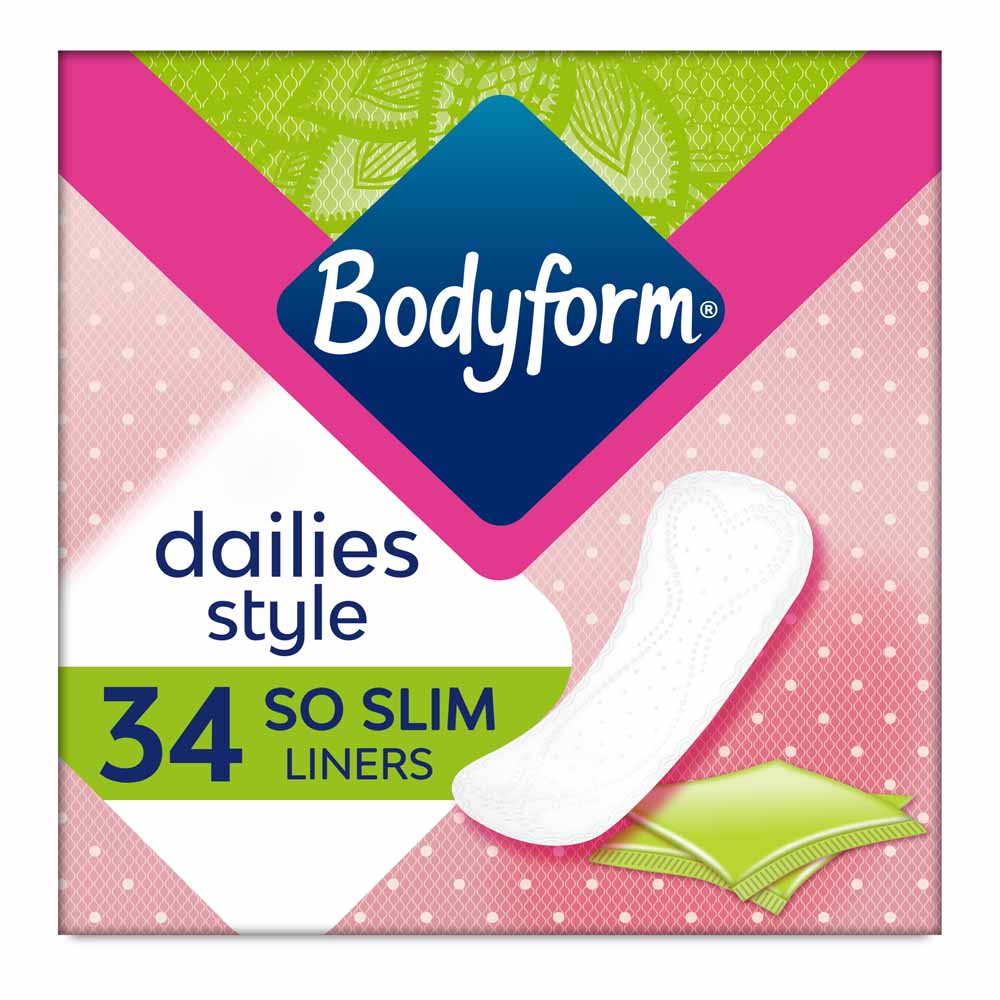 Bodyform Daily Fresh Single Wrapped Pantyliners 34  pack Image 1