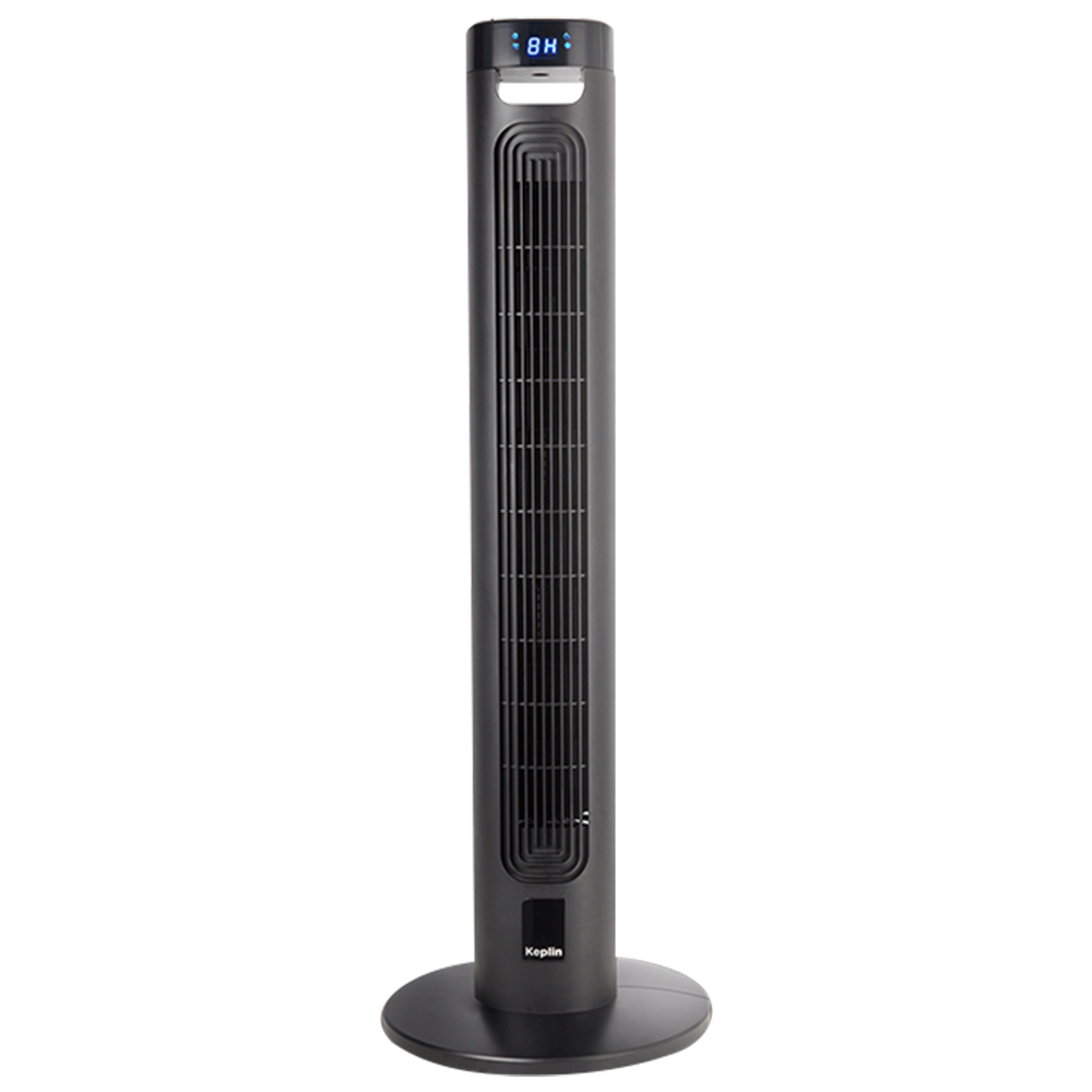 Keplin Black 3 Speed Cooling Tower Fan with Remote Control 36 inch Image 1