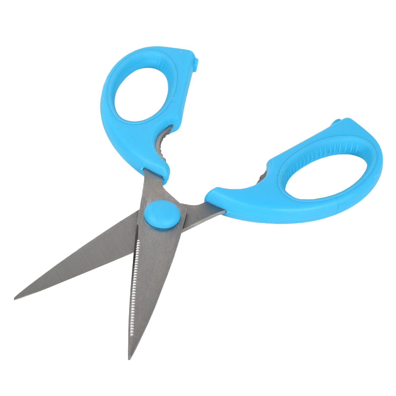 Kitchen Scissors with Sheath Blue Image 3