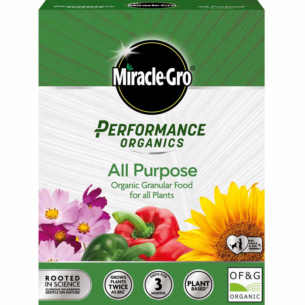 Miracle-Gro Performance Organic All Purpose Plant 1kg Image 1