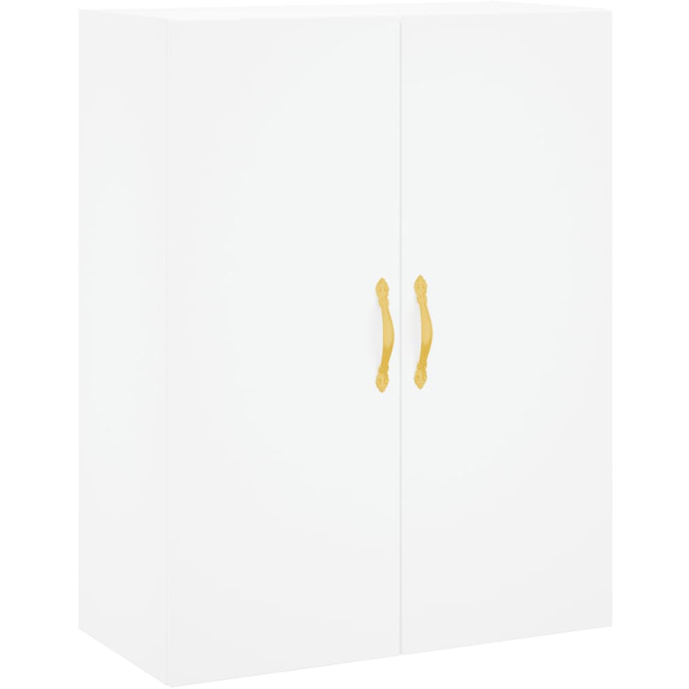 vidaXL 2 Door White Wall Mounted Cabinet Image 2