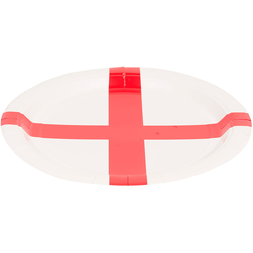 Pack of 10 World Cup 2026 England Paper Plates Image 4