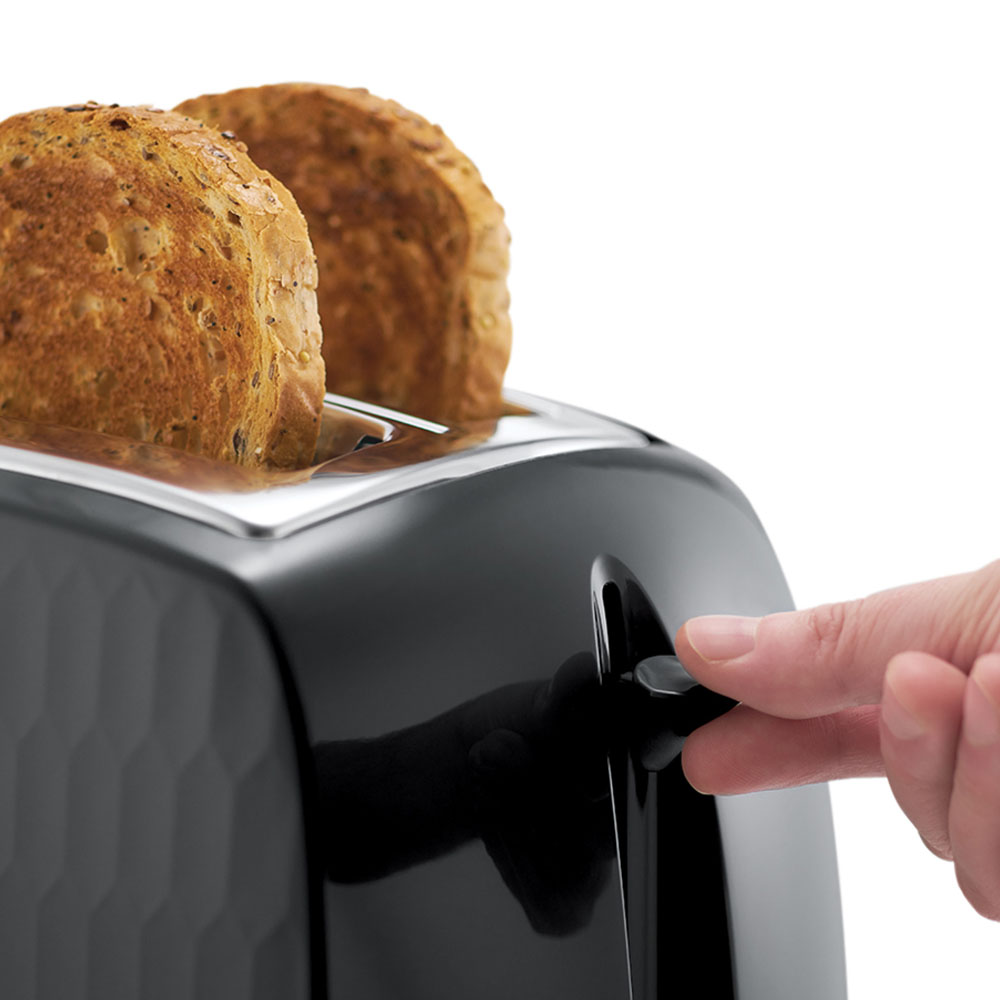 Russell Hobbs Black 2 Slice Toaster Wilko