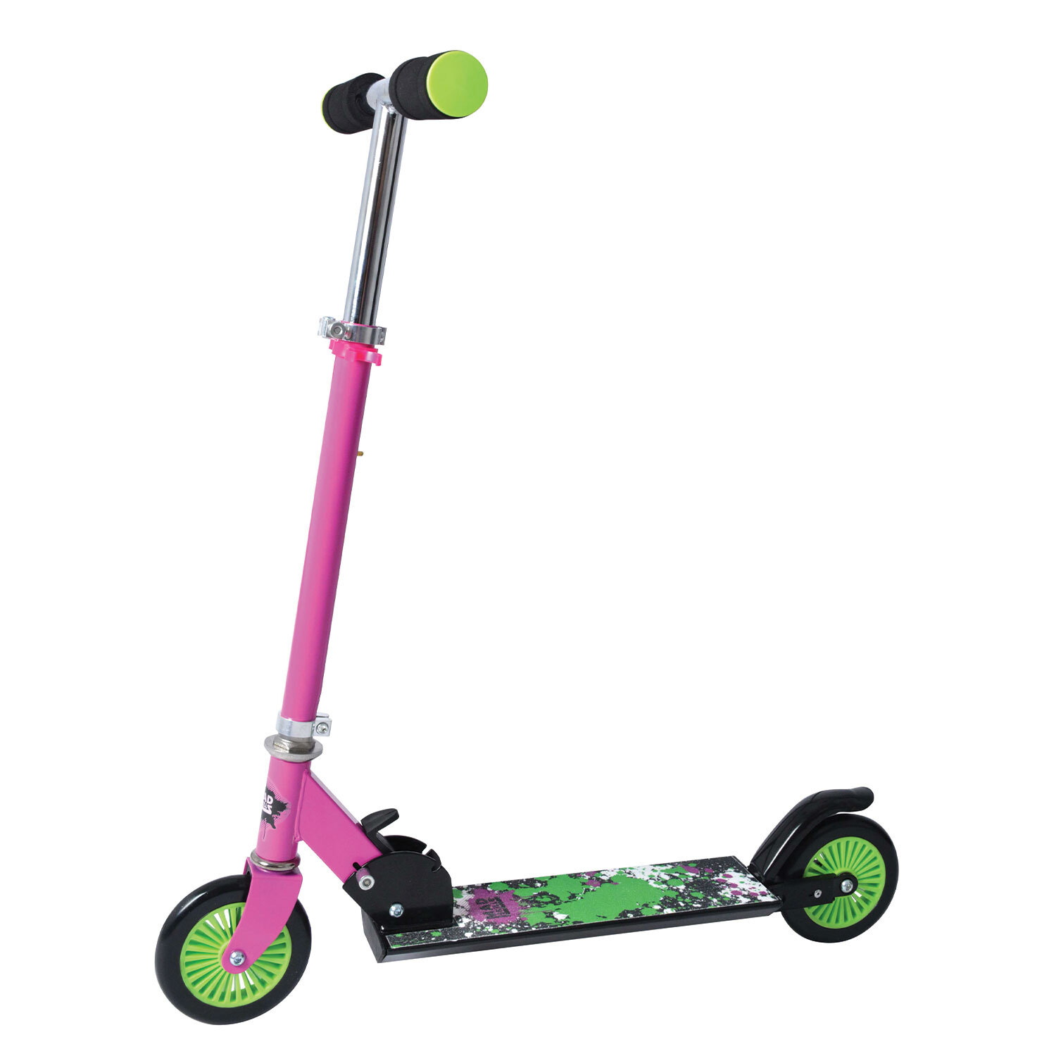 Mad Skillz InLine Pink Foldable Scooter Image 2