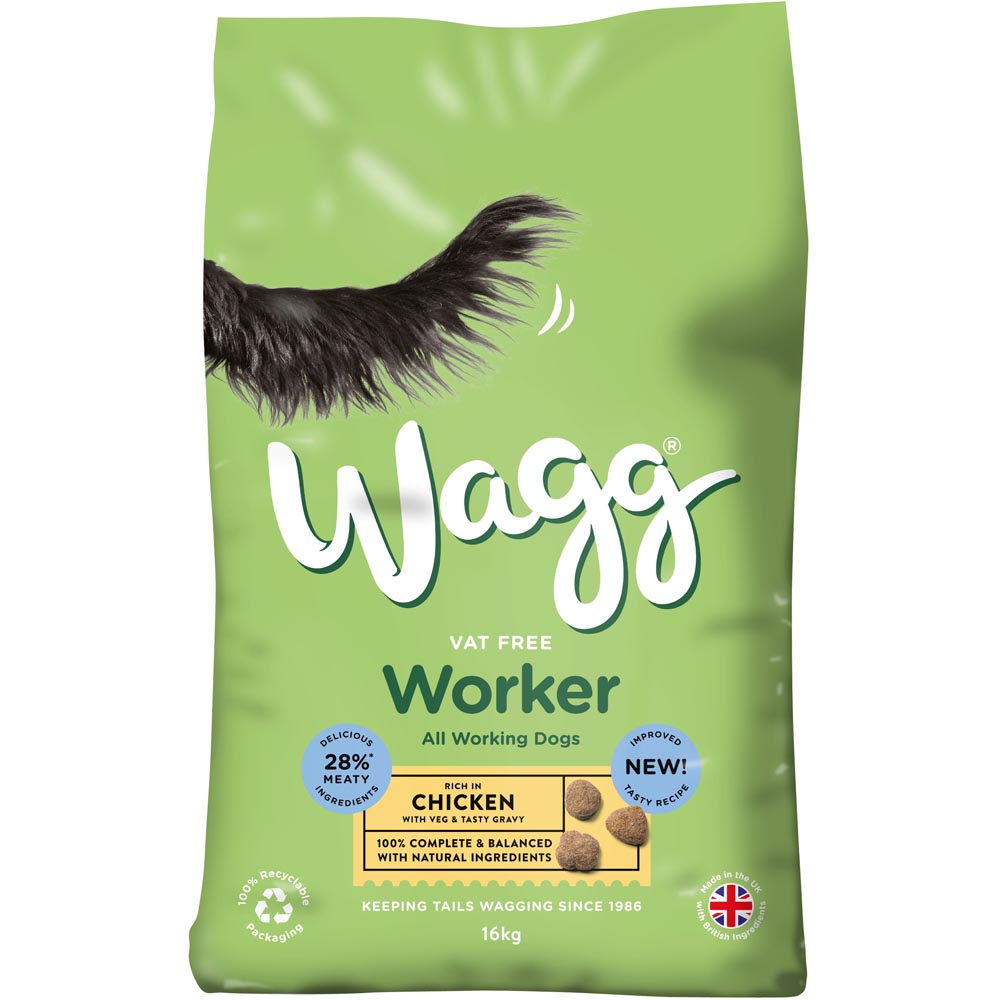 Wagg Complete Worker Chicken and Veg Dog Food 16kg Image 1