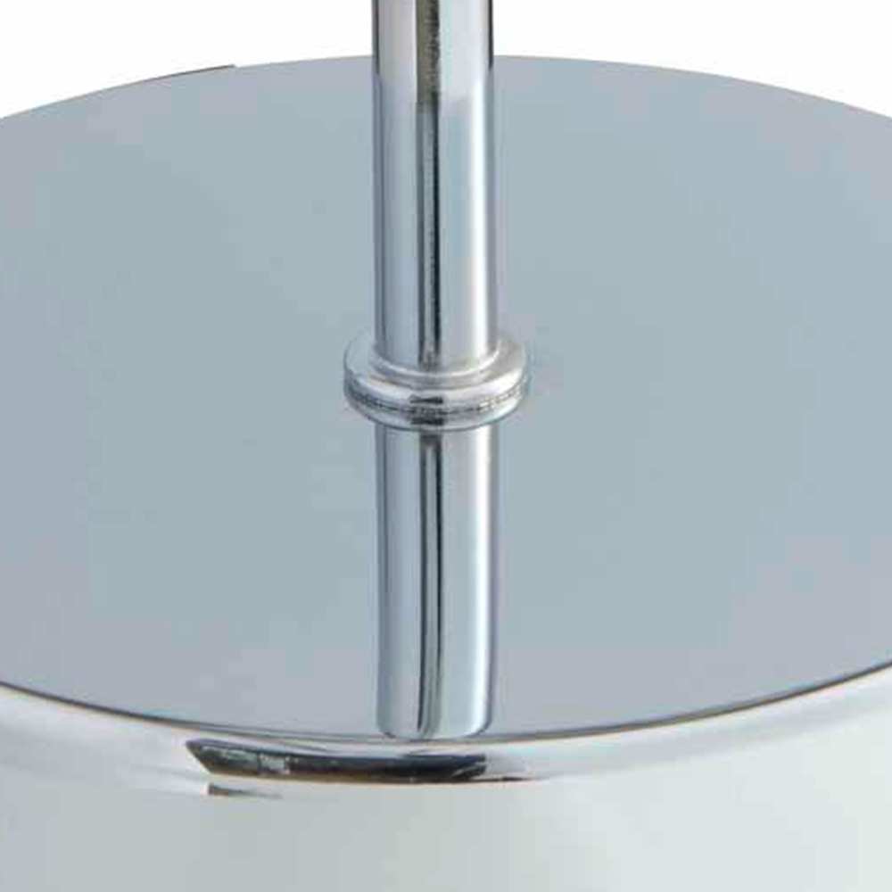 Wilko Mustard Silver Velvet Table Lamp Image 5