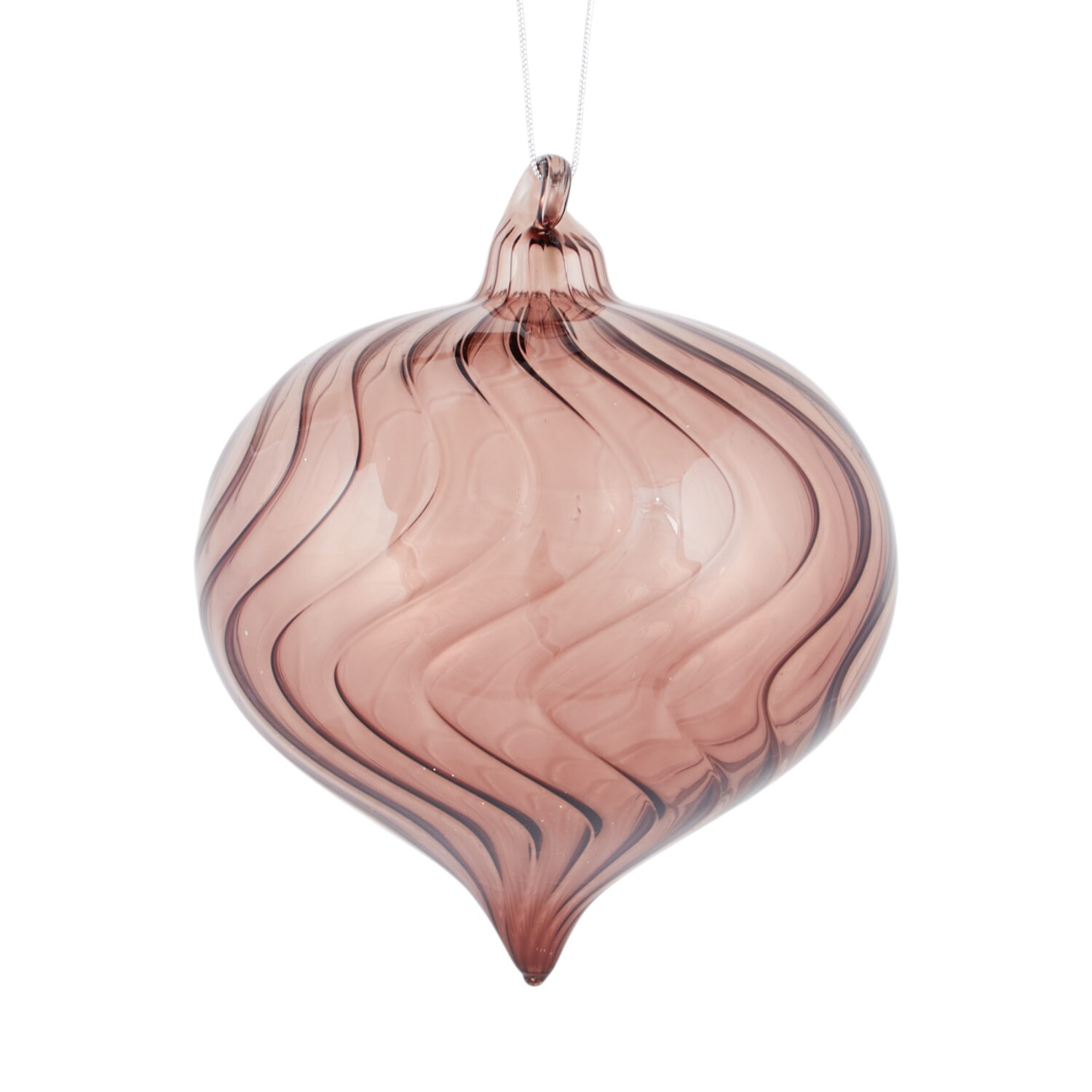 Opaque Swirl Onion Bauble Image 2