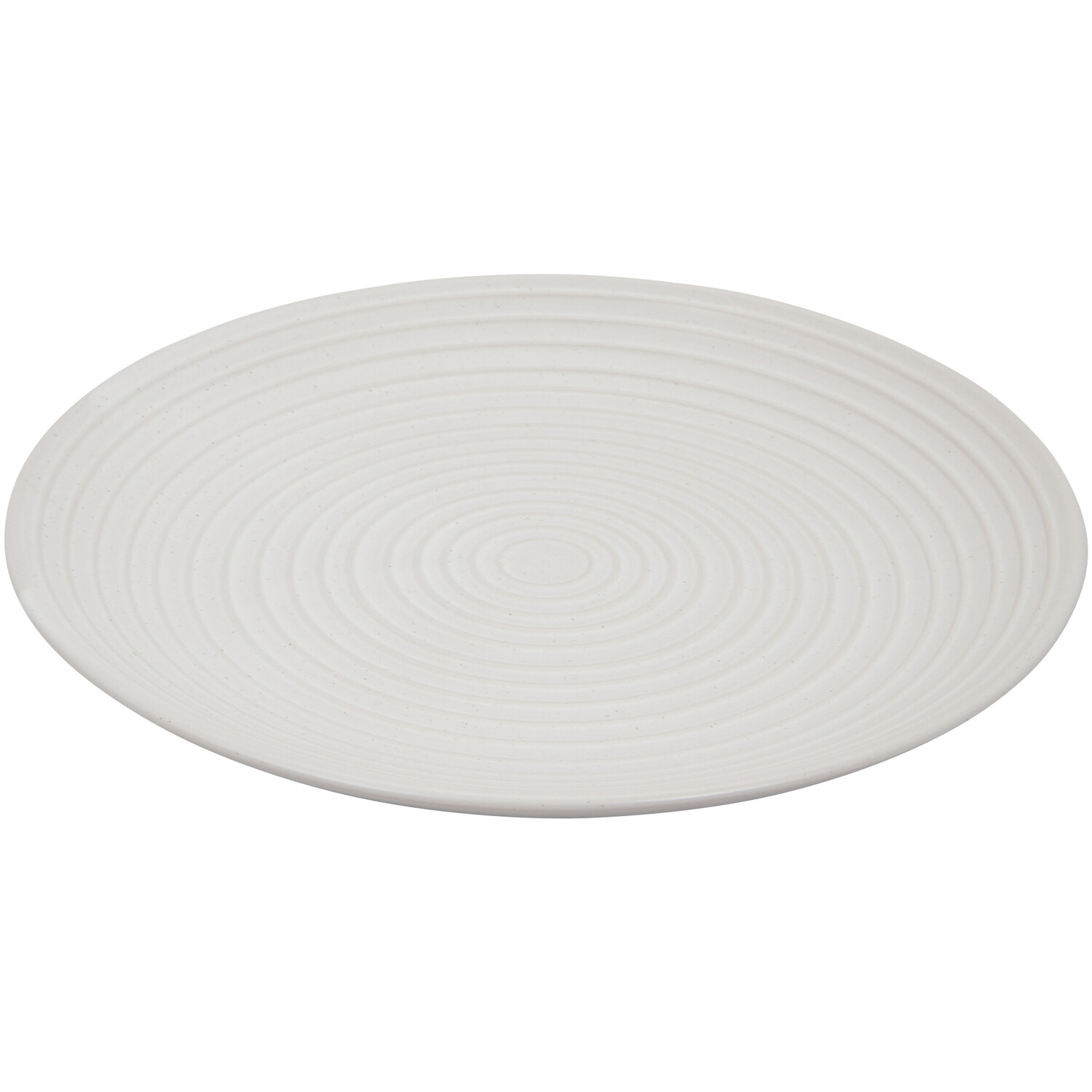 Genoa Ribbed Plate - Cream / Side Plate Image 1