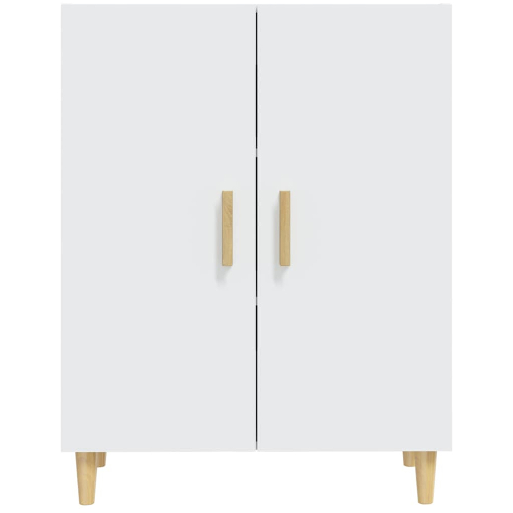 vidaXL 2 Door White Sideboard Image 3