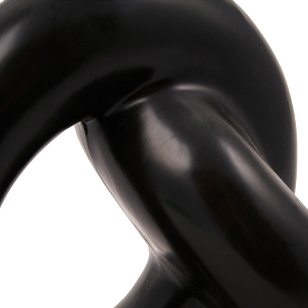 Black Chain Ceramic Ornament Image 3