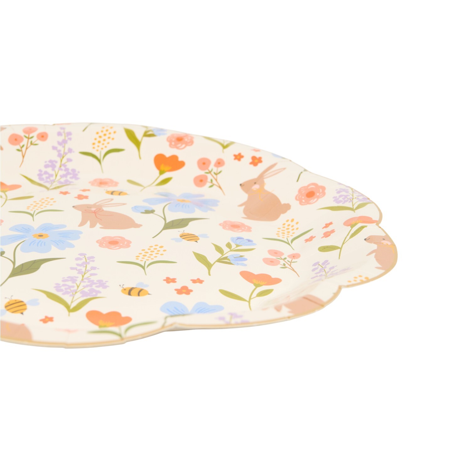 Pack of 6 Spring Bunny Plates Image 4