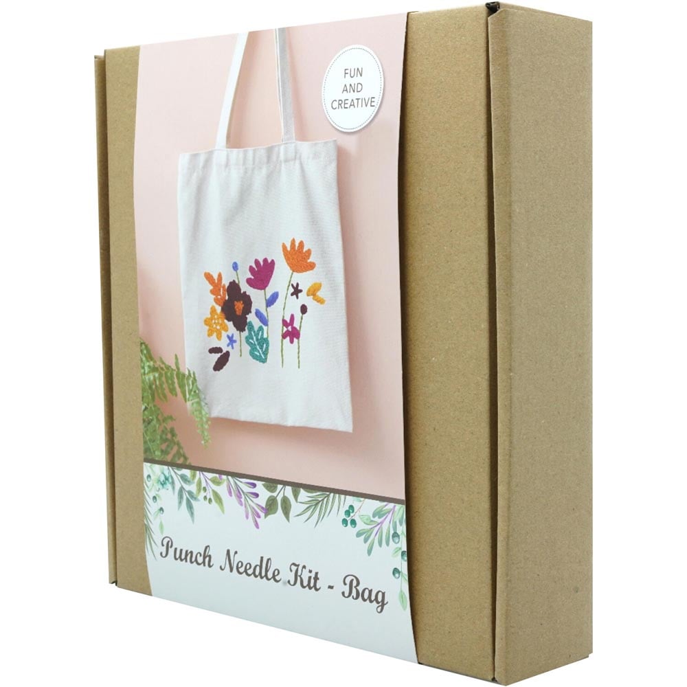 Bag Punch Needle Kit - White Image 5