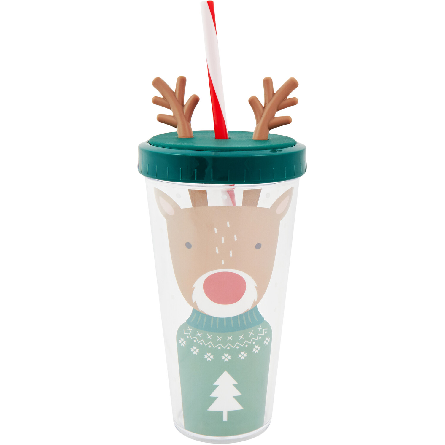Christmas Reindeer Tumbler Image 1