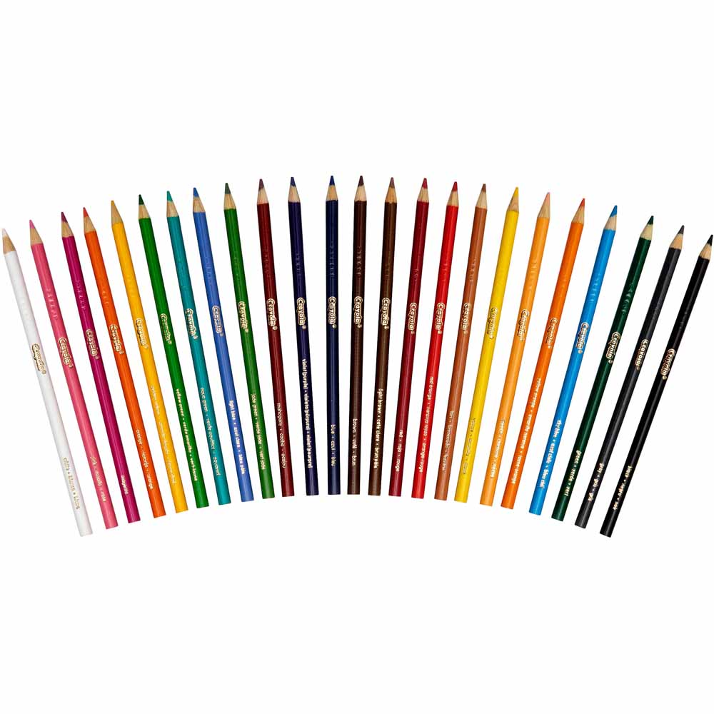 Crayola Colour Pencils 24 pack Image 2