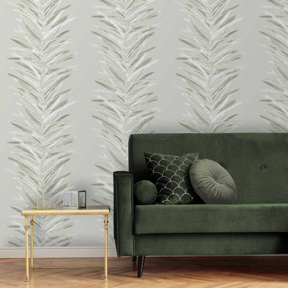 Muriva Dhara Olive Wallpaper Image 4