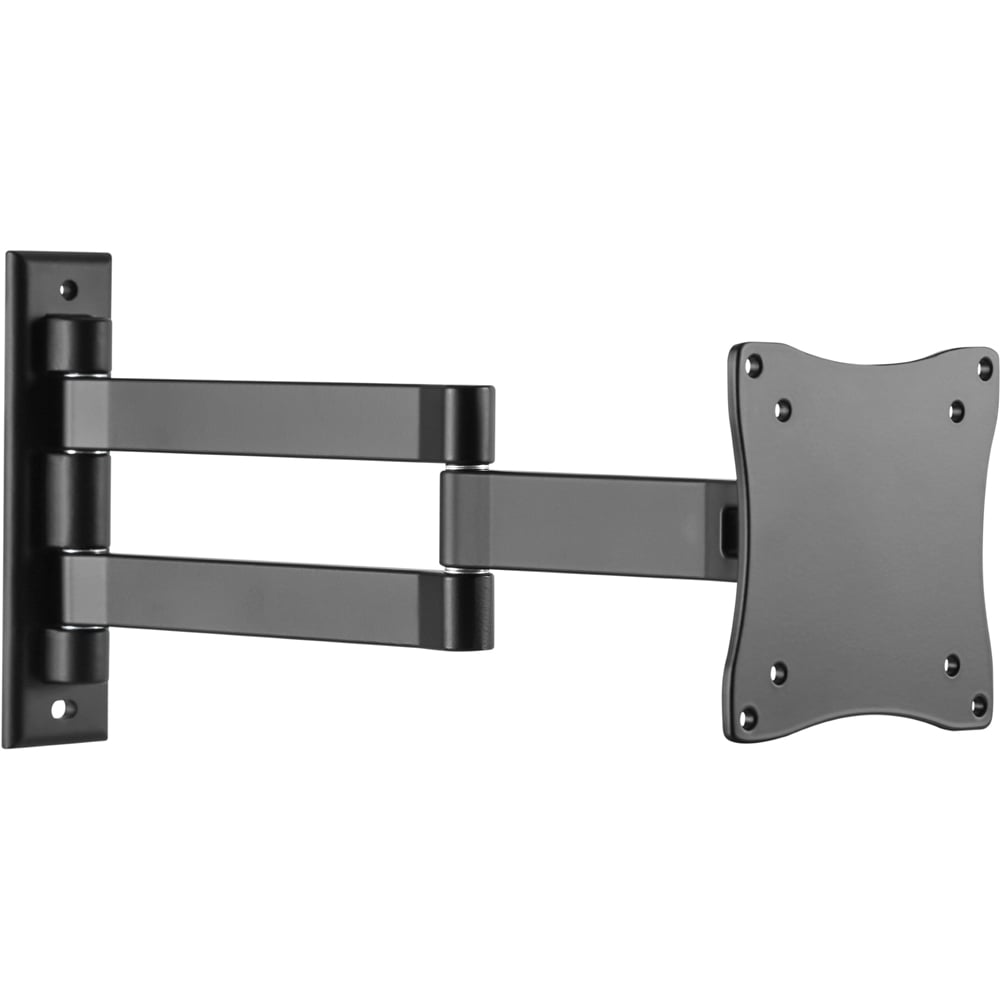 Properav Black Heavy Duty Swing Arm TV Wall Bracket 13 to 28 inch Image 1