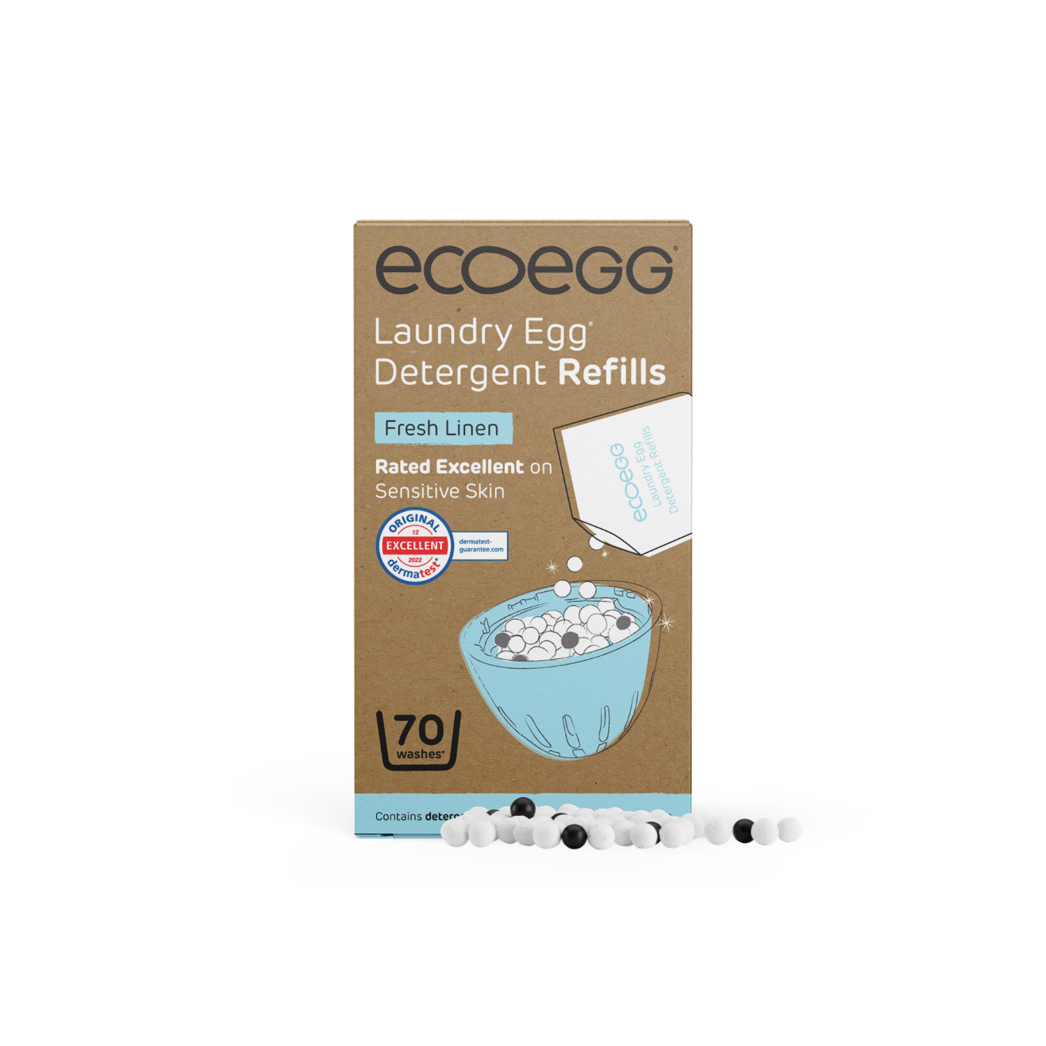 Ecoegg Laundry Egg Refills / Fresh Linen / 70 washes Image