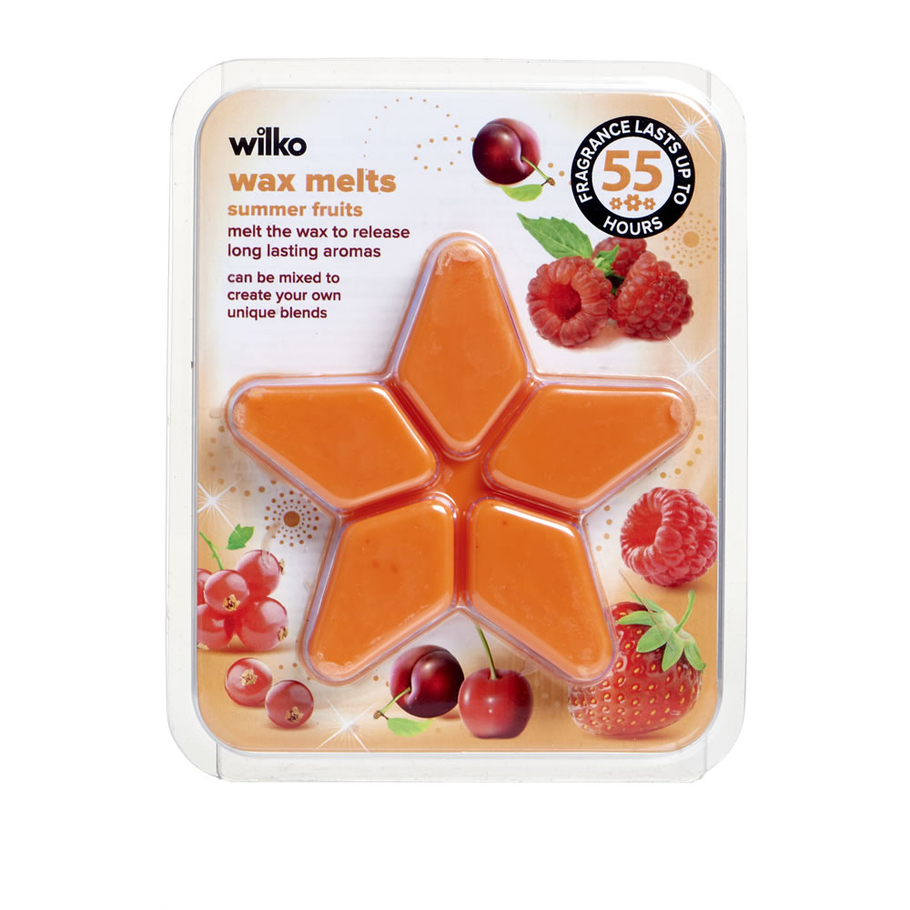Wilko Wax Melt Refill Summer Fruits 5pk Image
