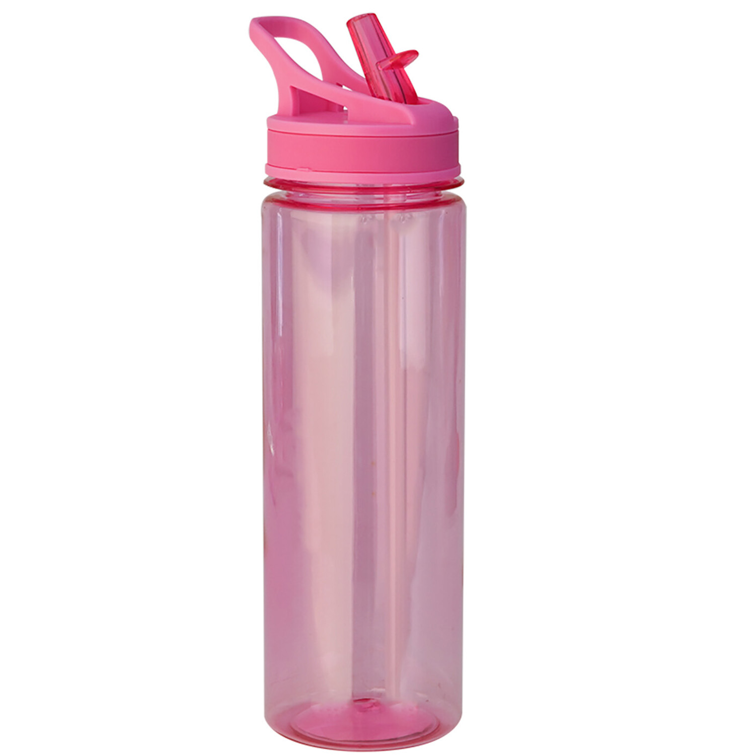 Large Sports Water Bottle with Straw Image