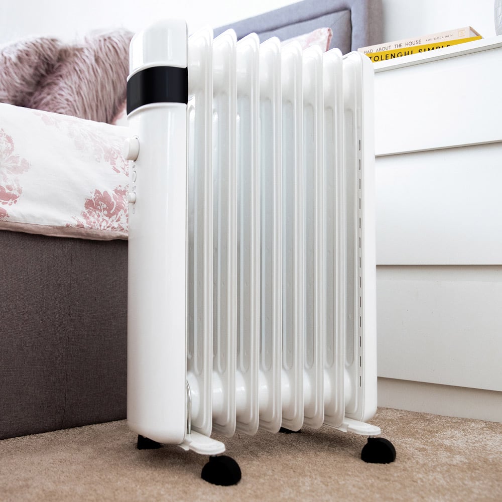 TCP Smart Free-Standing Oil Filled Radiator 2000W Image 4