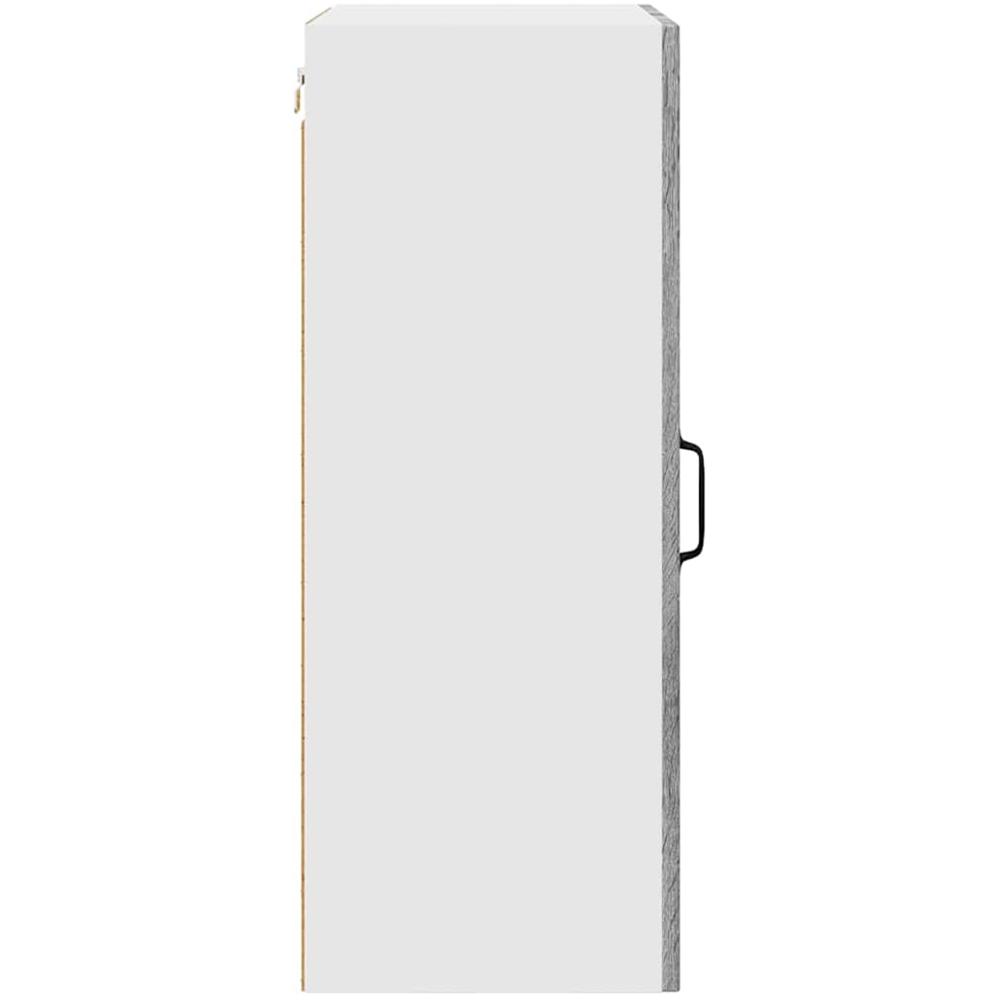vidaXL Kalmar Single Door Grey Sonoma Wall Kitchen Cabinet Image 6