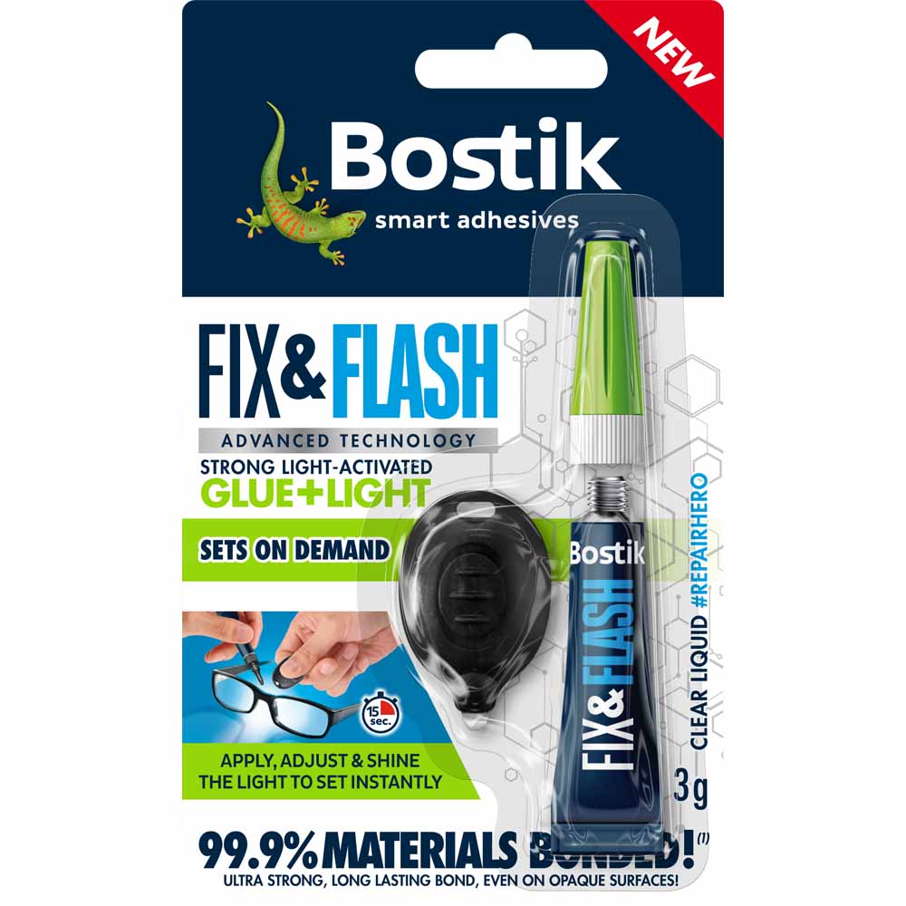Bostik Fix and Flash Glue 3g Image 1