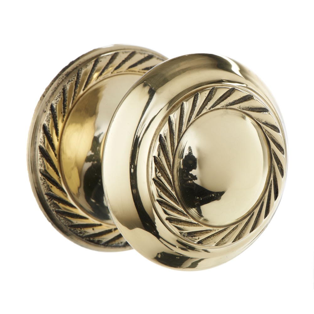 Wilko Door Knob Brass 38mm Wilko