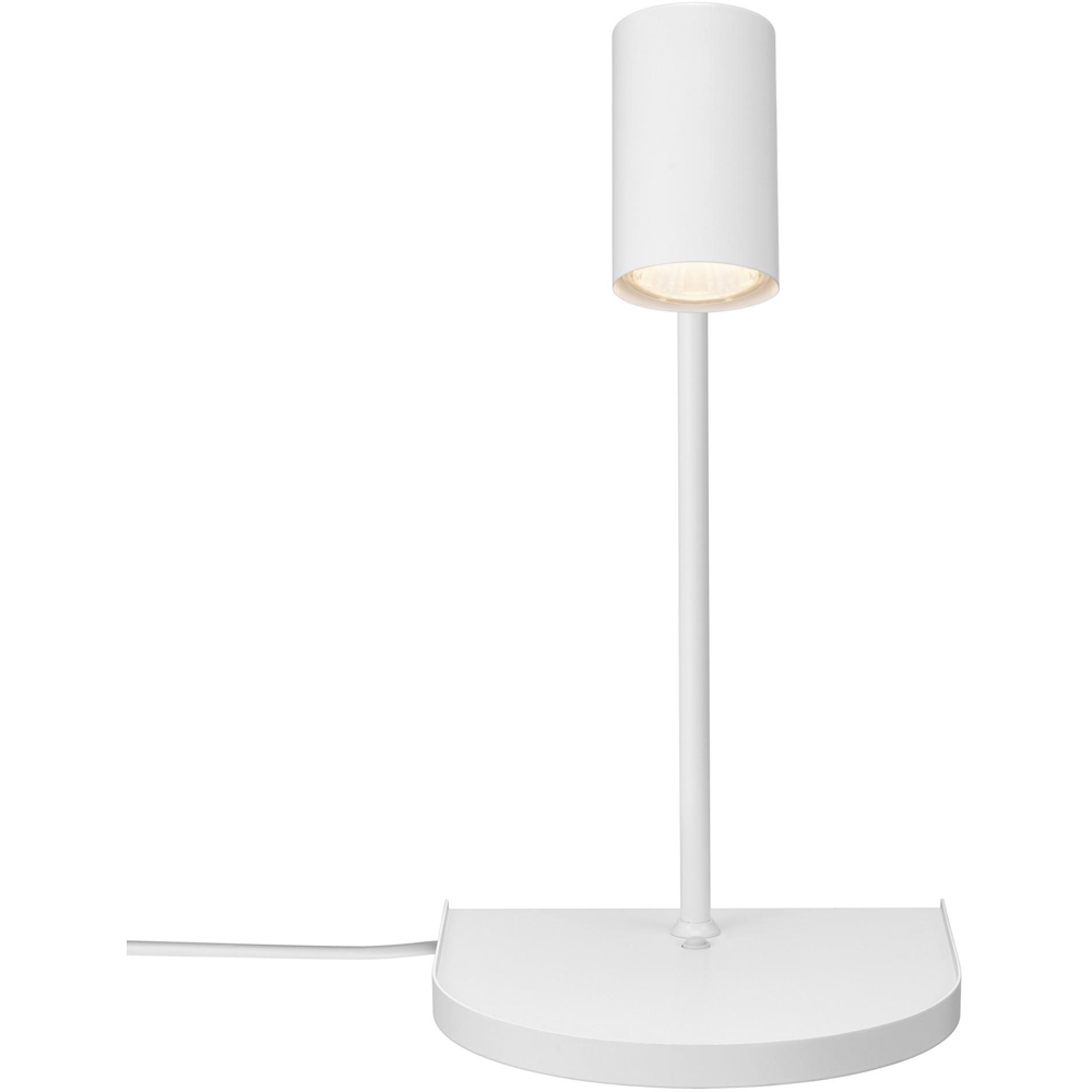 Nordlux Cody White Wall Lamp with Shelf Image 3