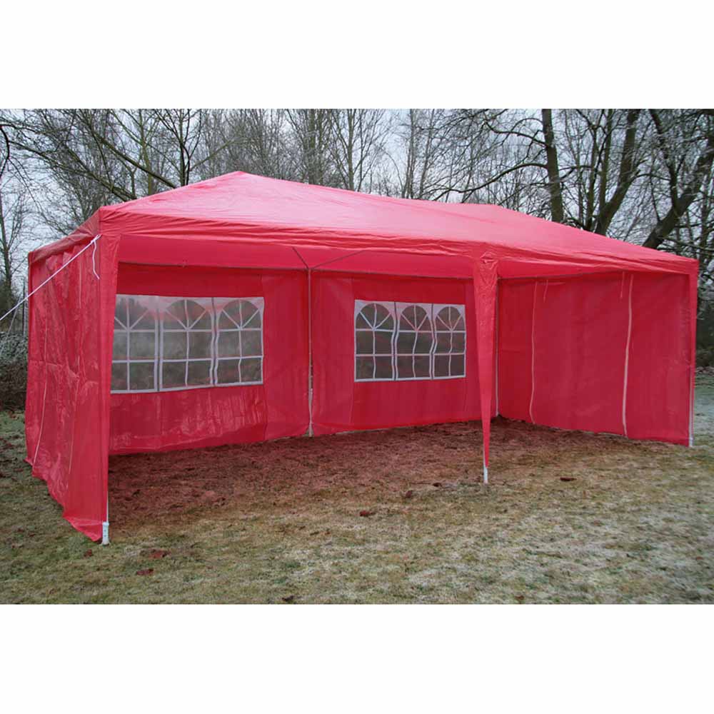 Airwave Party Tent 6x3 Red Image 5