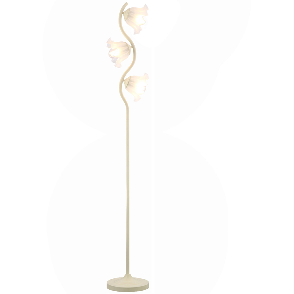 Evelyn Floor Lamp White Image 4