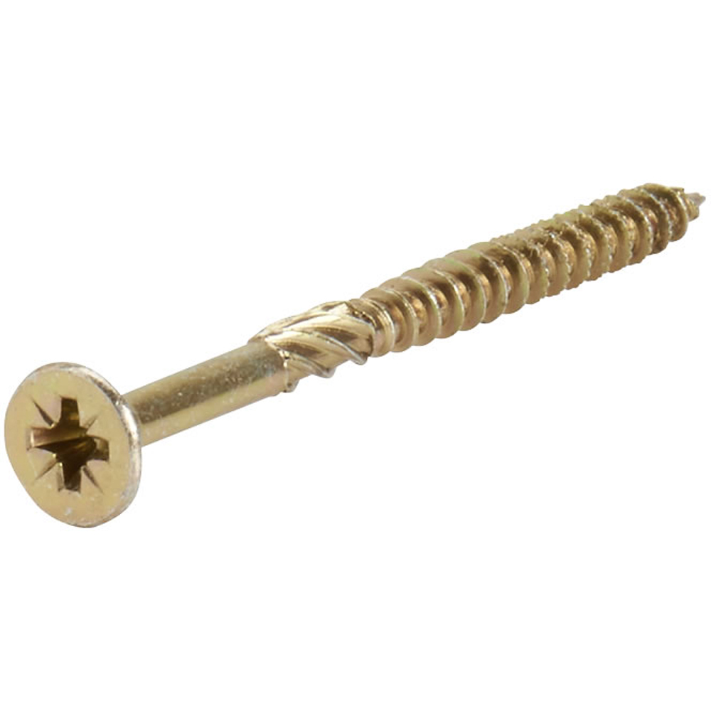 Wilko M4.5 60mm High Performance Wood Screws 10 Pack Image 1