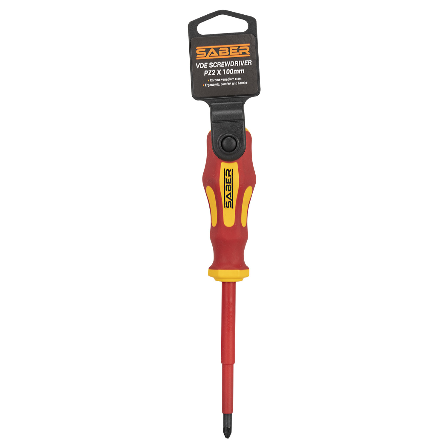 Saber VDE Screwdriver PZ2 x 100mm Image