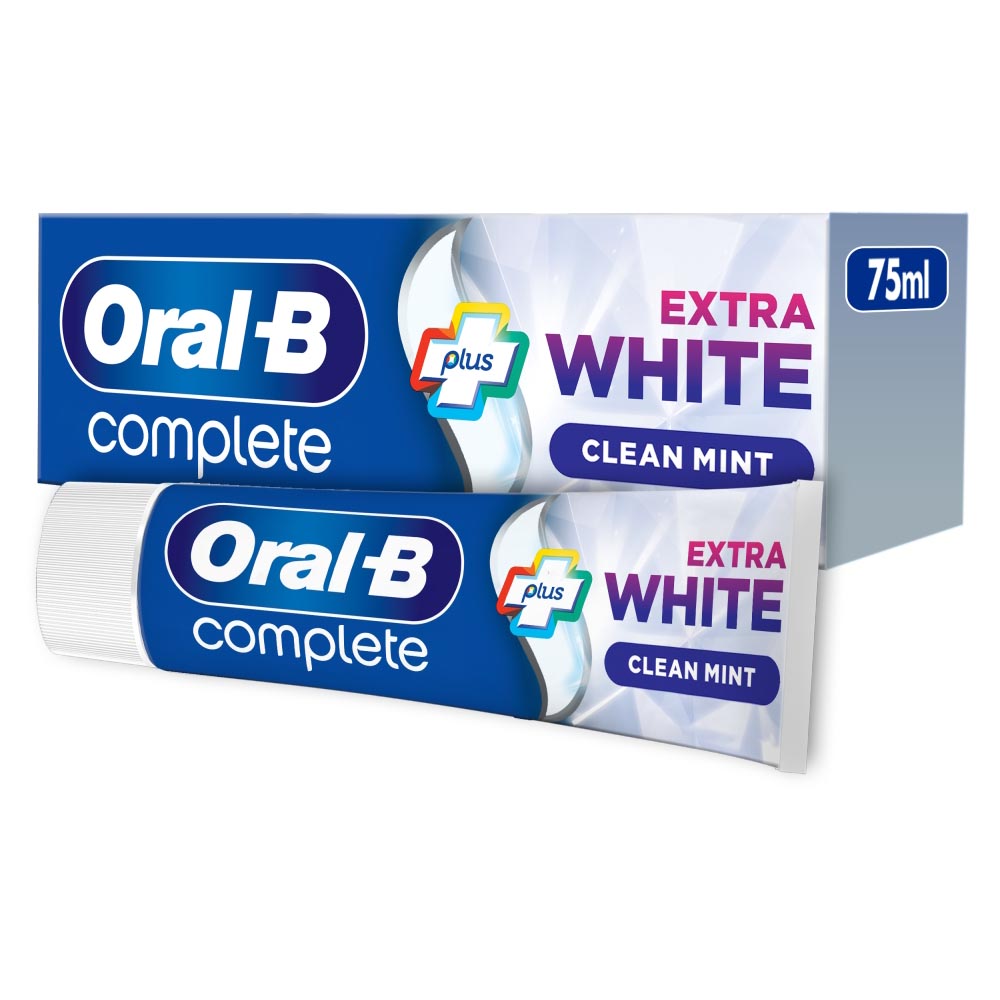 Oral B Complete Extra White Toothpaste 75ml Image 2