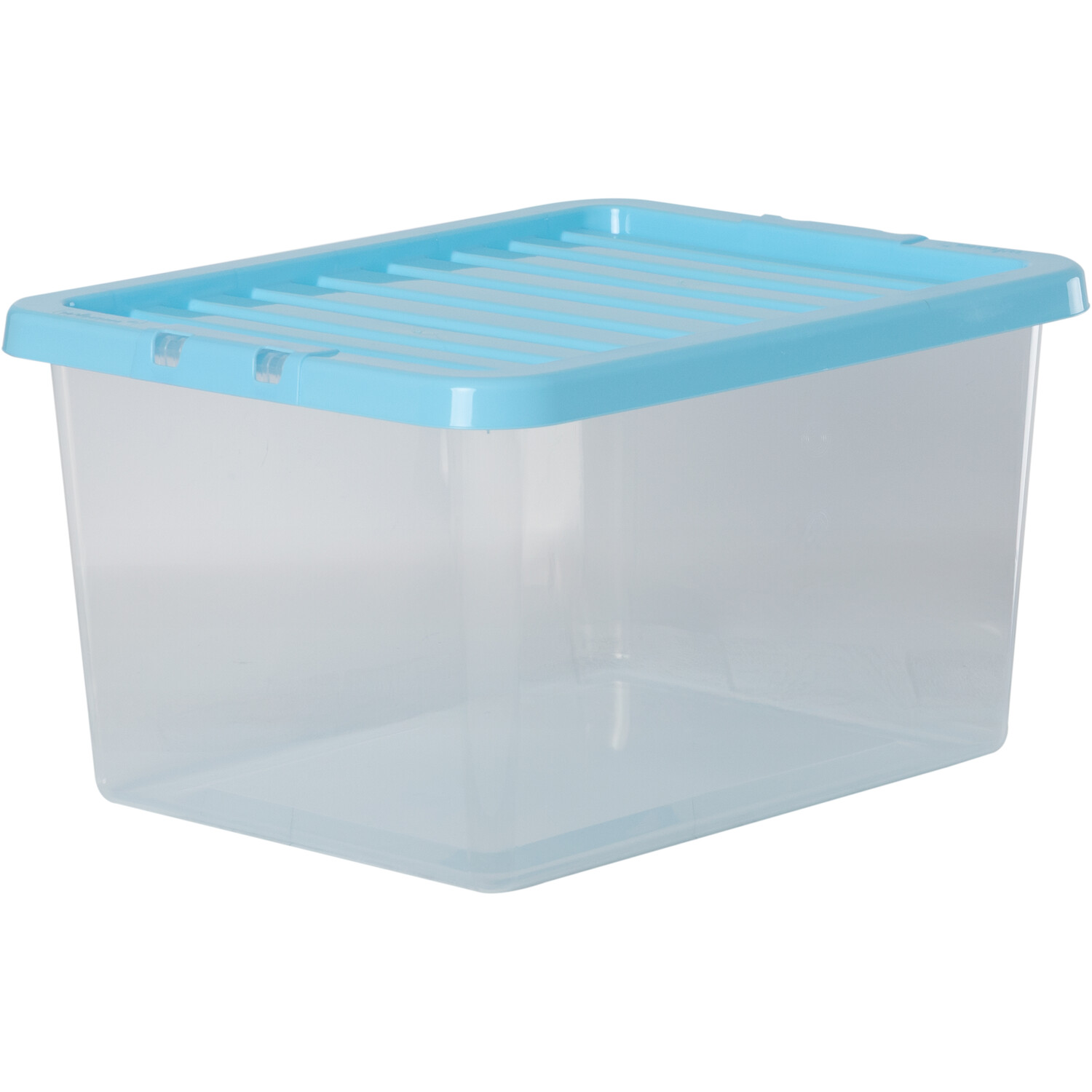Wham Crystal Storage Box with Lid Blue Image 3