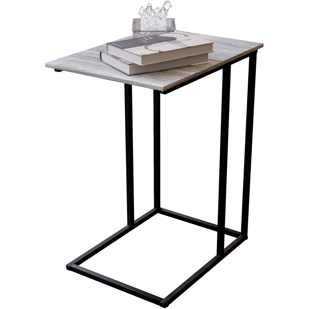 Vida Designs Brooklyn Grey Side Table Image 2