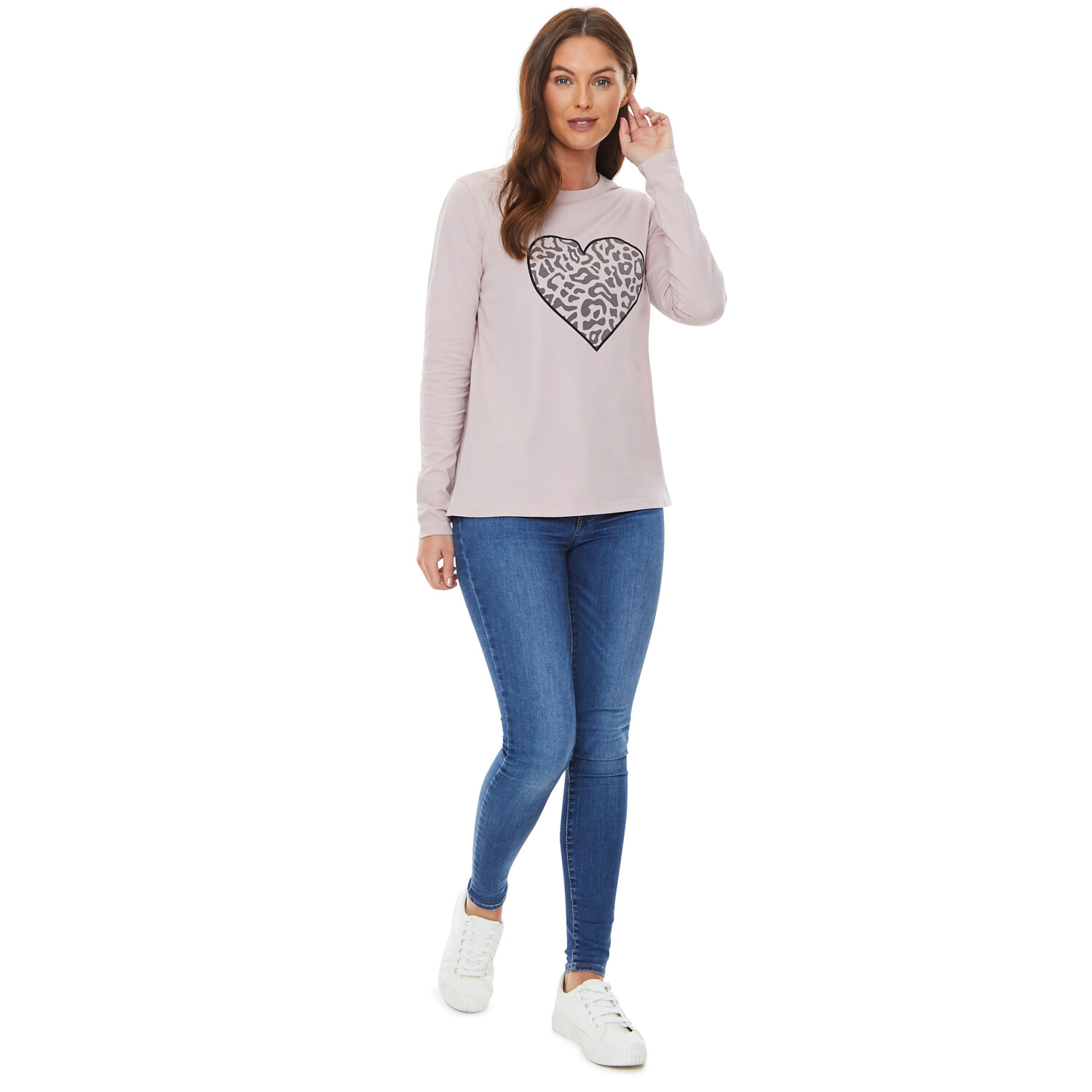 Wild At Heart Ladies T-Shirt - Mauve / 14 Image 3