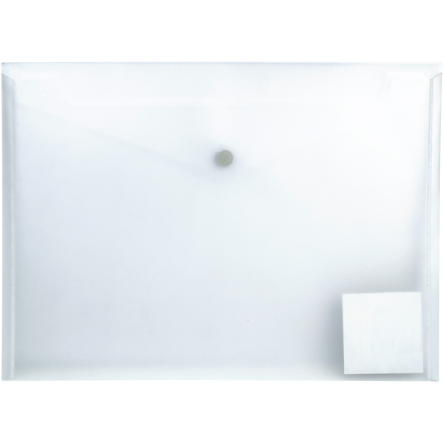 Recycled PP A5 Envelope Folder - White Image 2