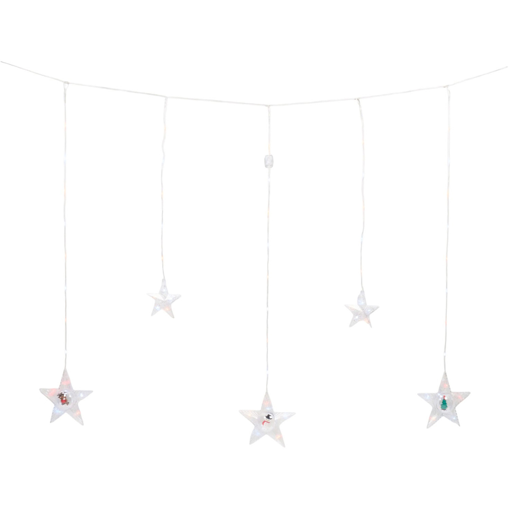 106 LED Christmas Curtain Light Image 4