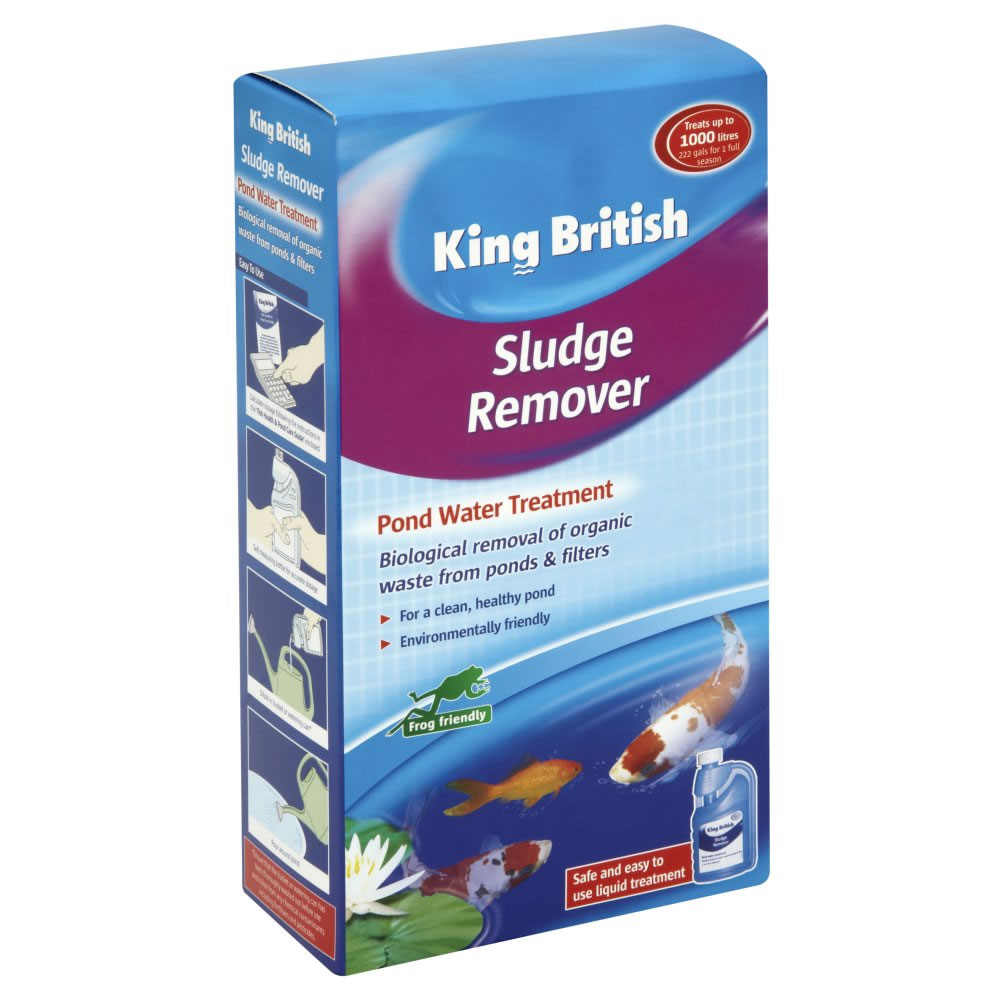 King British Sludge Remover Pond Water Treatment 250ml Image