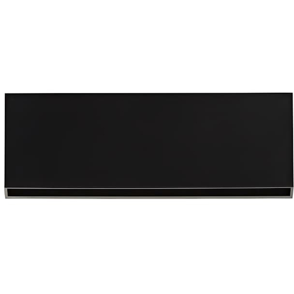 ValueLights Jake Matte Black LED Outdoor Wall Downlight Image 3