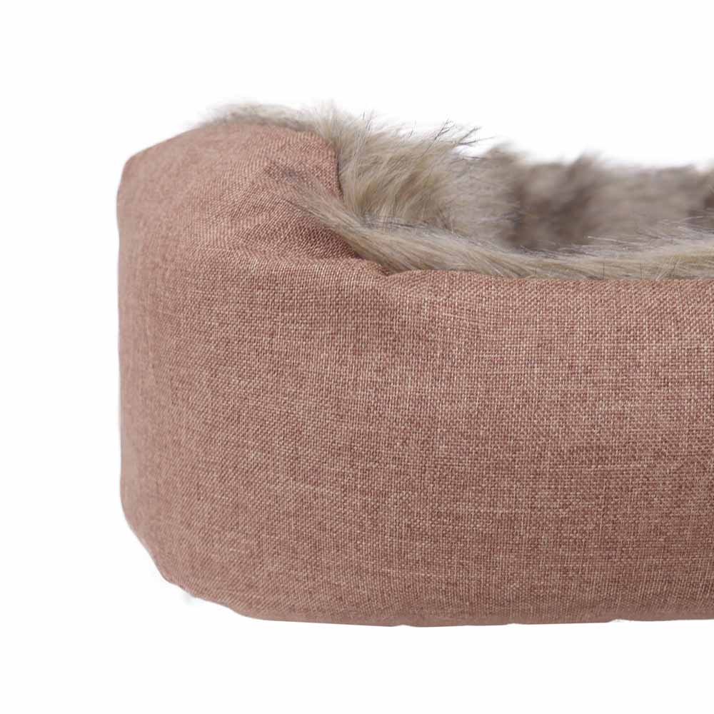 Single Rosewood Medium Snuggle Pet Bed in Assorted styles Image 5