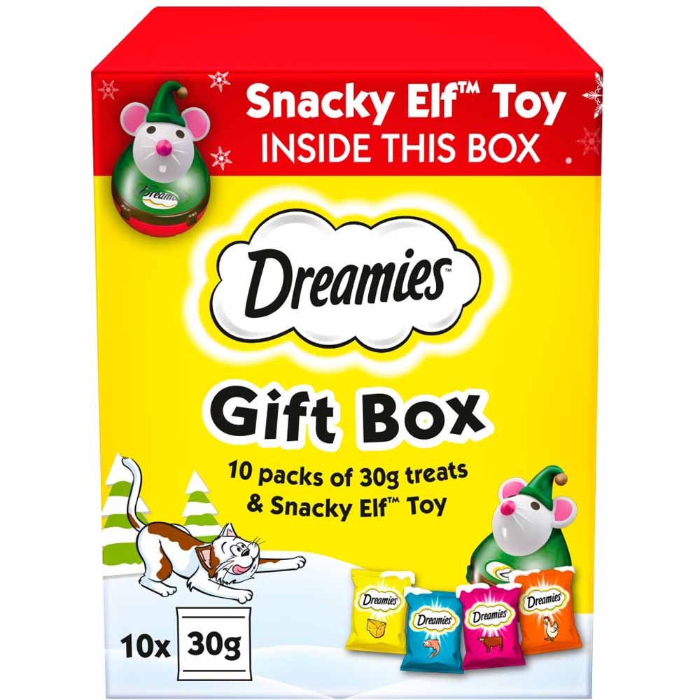 Dreamies Christmas Cat Treat Gift Box Image 2