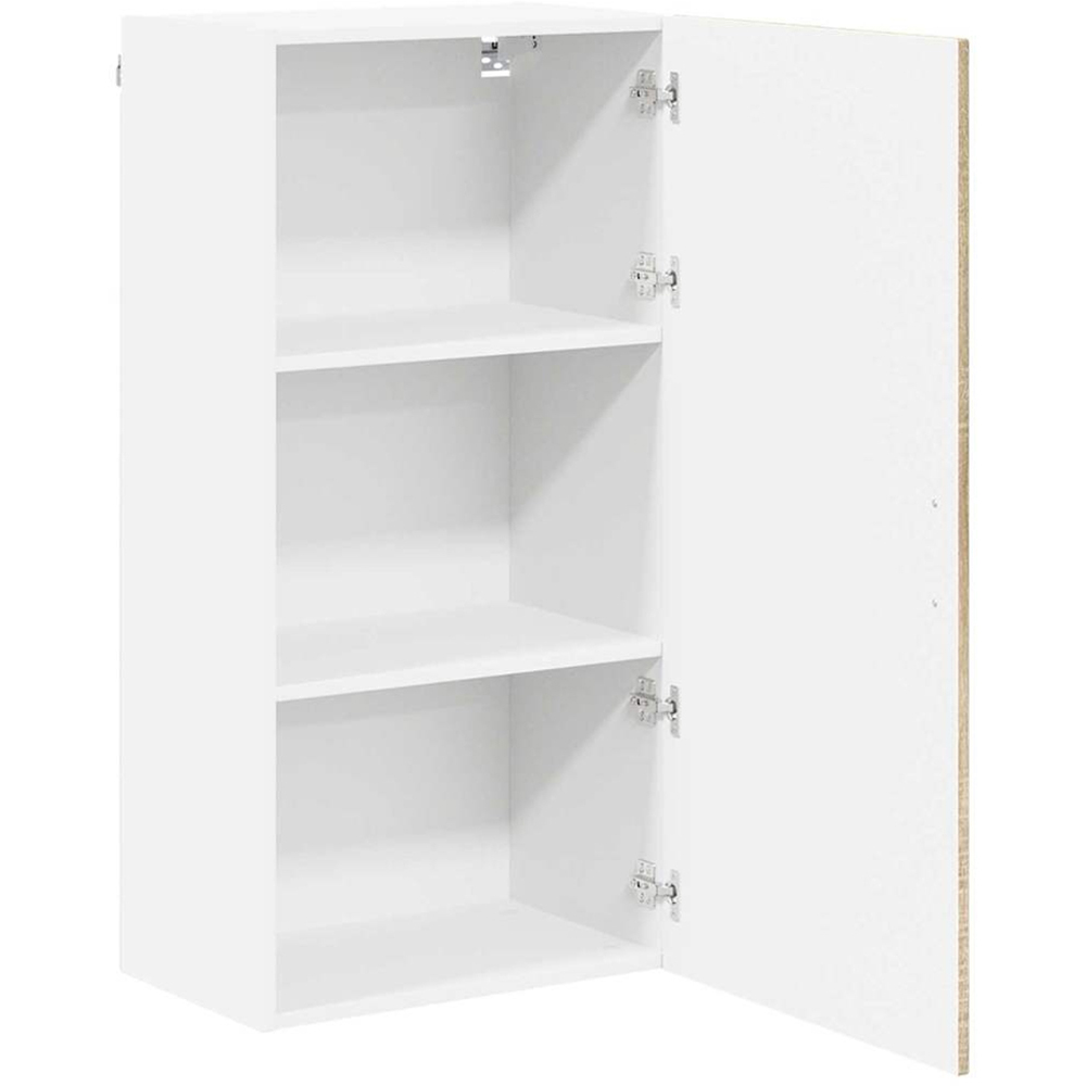 vidaXL Single Door Sonoma Oak Kitchen Wall Cabinet Image 5