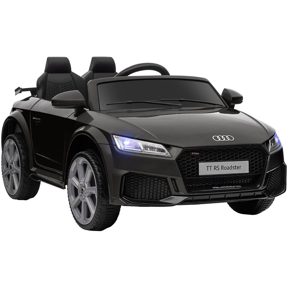 Tommy Toys Audi TT RS Kids Ride On Electric Car Black 12V Image 1